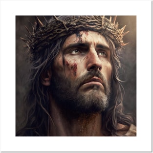 Jesus Portrait Posters and Art